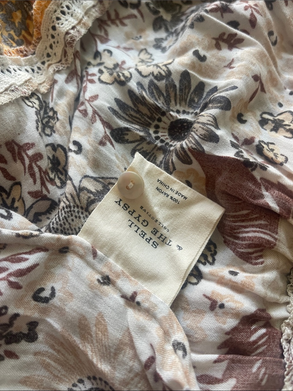 Spell and the gypsy flowy dress good use condition size XXS - Picture 5 of 5